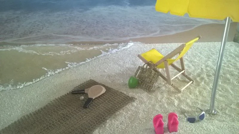 Cenário em Miniatura para Apresentação dos Esmaltes Risqué - Detalhe 2