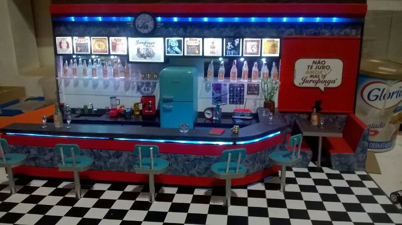 Maquete de Cenário da Jupiranga Bebidas - Detalhe 2