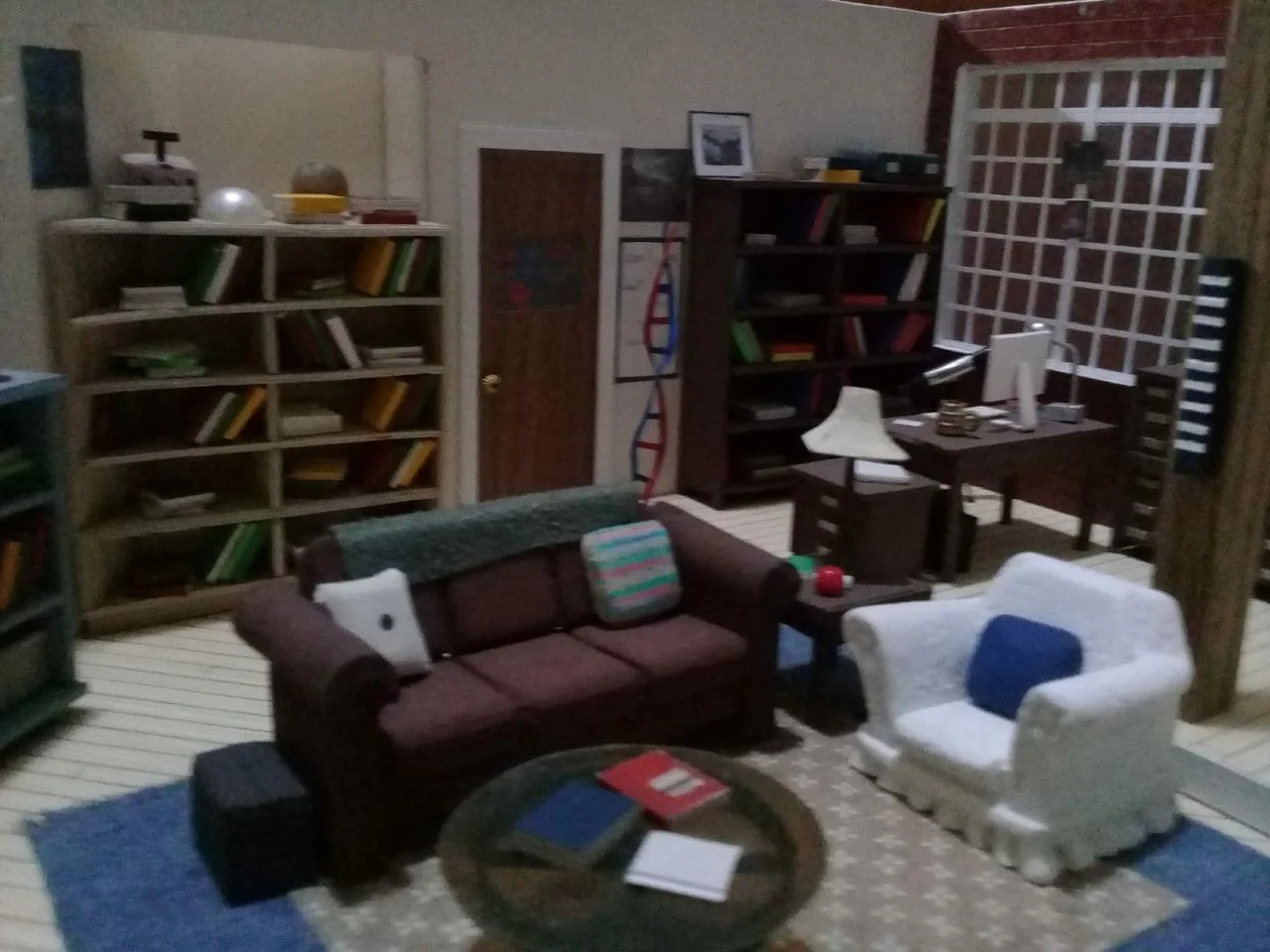 Maquete do Cenário da Série The Big Bang Theory - Detalhe 4