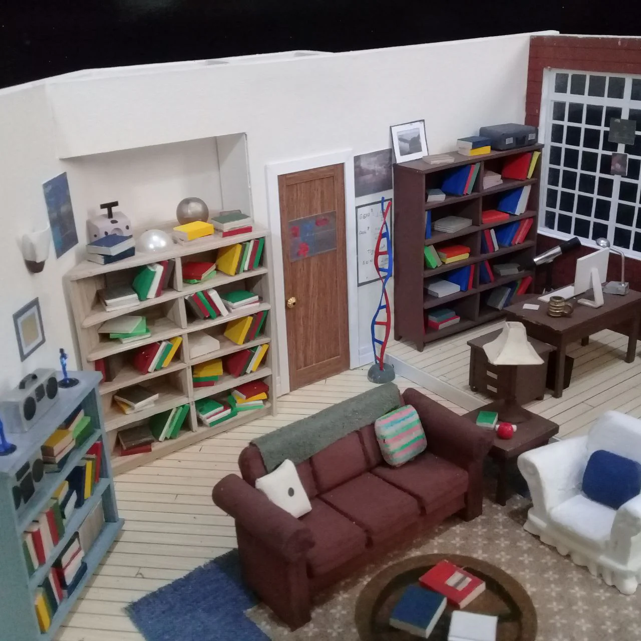 Maquete do Cenário da Série The Big Bang Theory - Detalhe 5