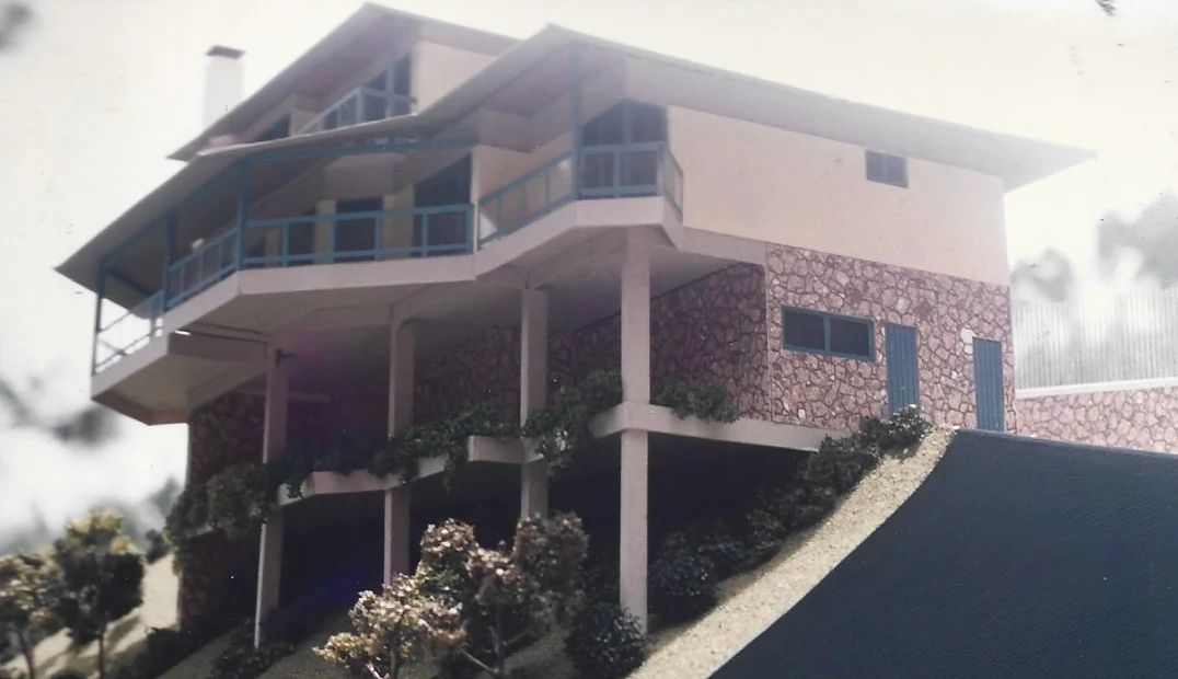 Maqquete de Residência em Nova Friburgo RJ - Detalhe 2