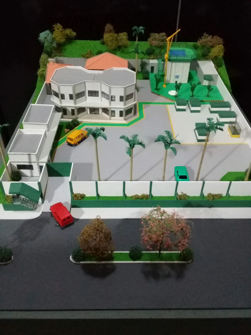 Maquete da Empresa Oceânica Eng e Mergulho - Macaé RJ - Detalhe 2