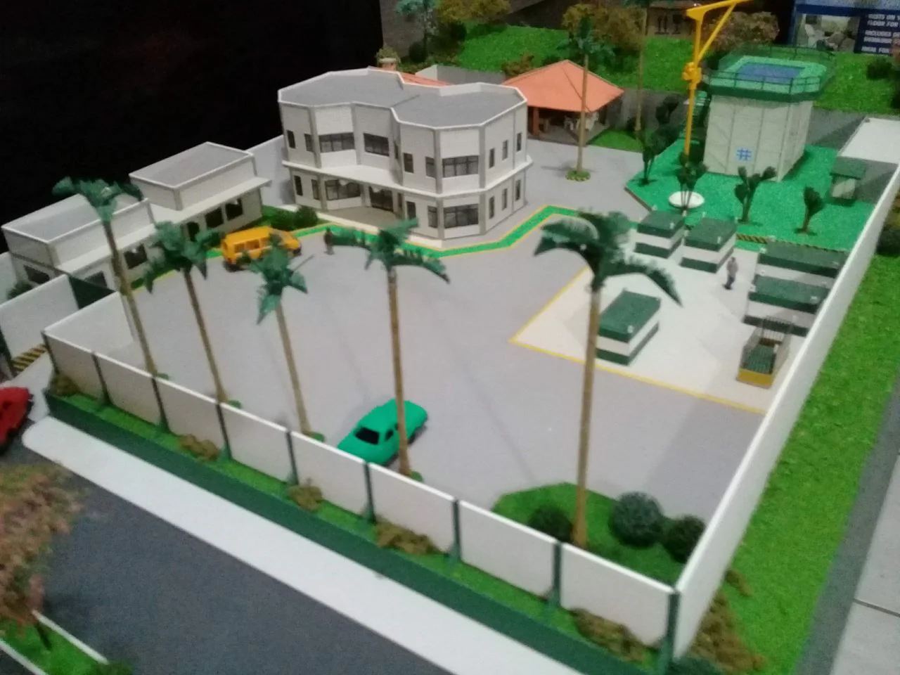 Maquete da Empresa Oceânica Eng e Mergulho - Macaé RJ - Detalhe 3
