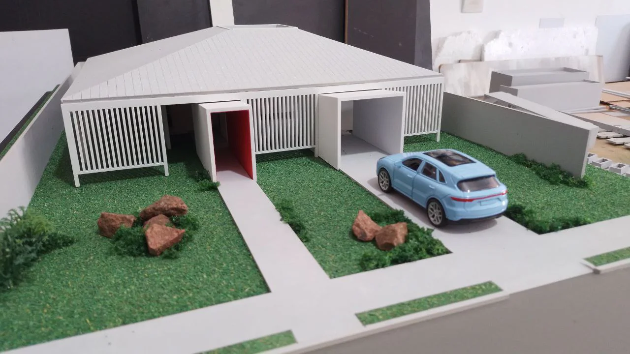 Maquete de estudo -Casa Sombra - Piauí - Foto Principal Capa