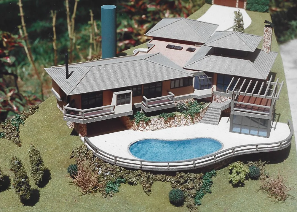 Maquete de Residência em Nova Friburgo RJ - Detalhe 2