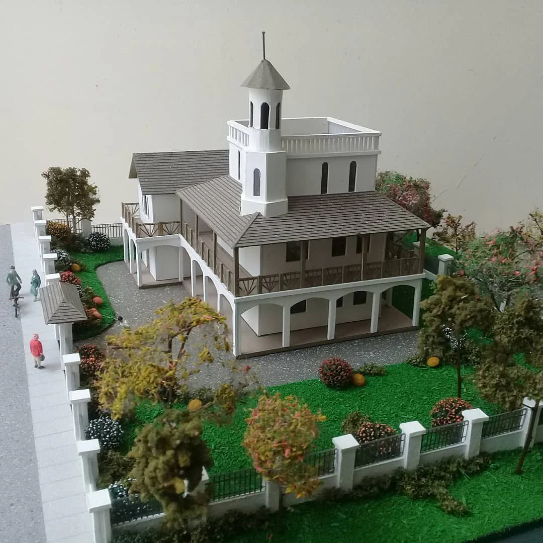 Maquete de uma residência histórica🏡☕✨São Paulo - Foto Principal Capa