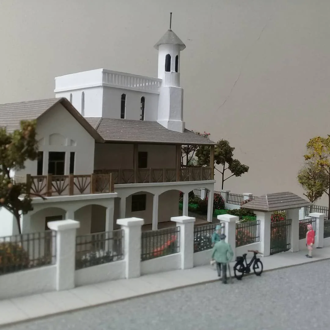 Maquete de uma residência histórica🏡☕✨São Paulo - Detalhe 3