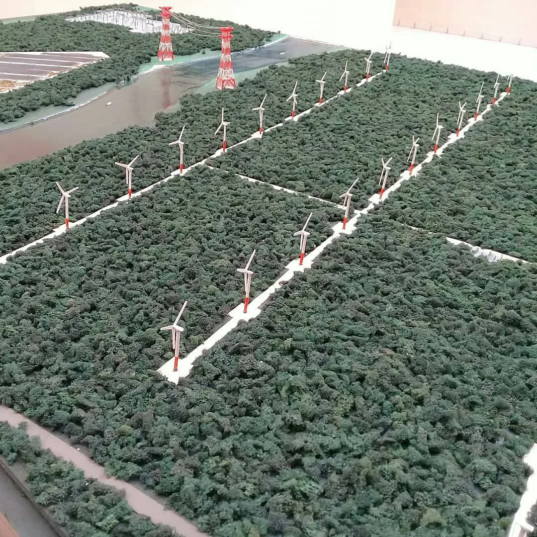 Maquete Elecnor do Brasil - Detalhe 2