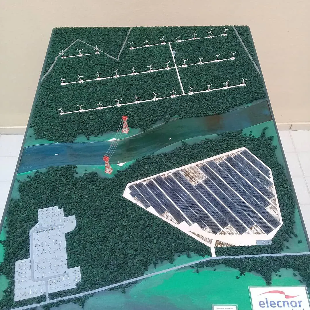 Maquete Elecnor do Brasil - Detalhe 3