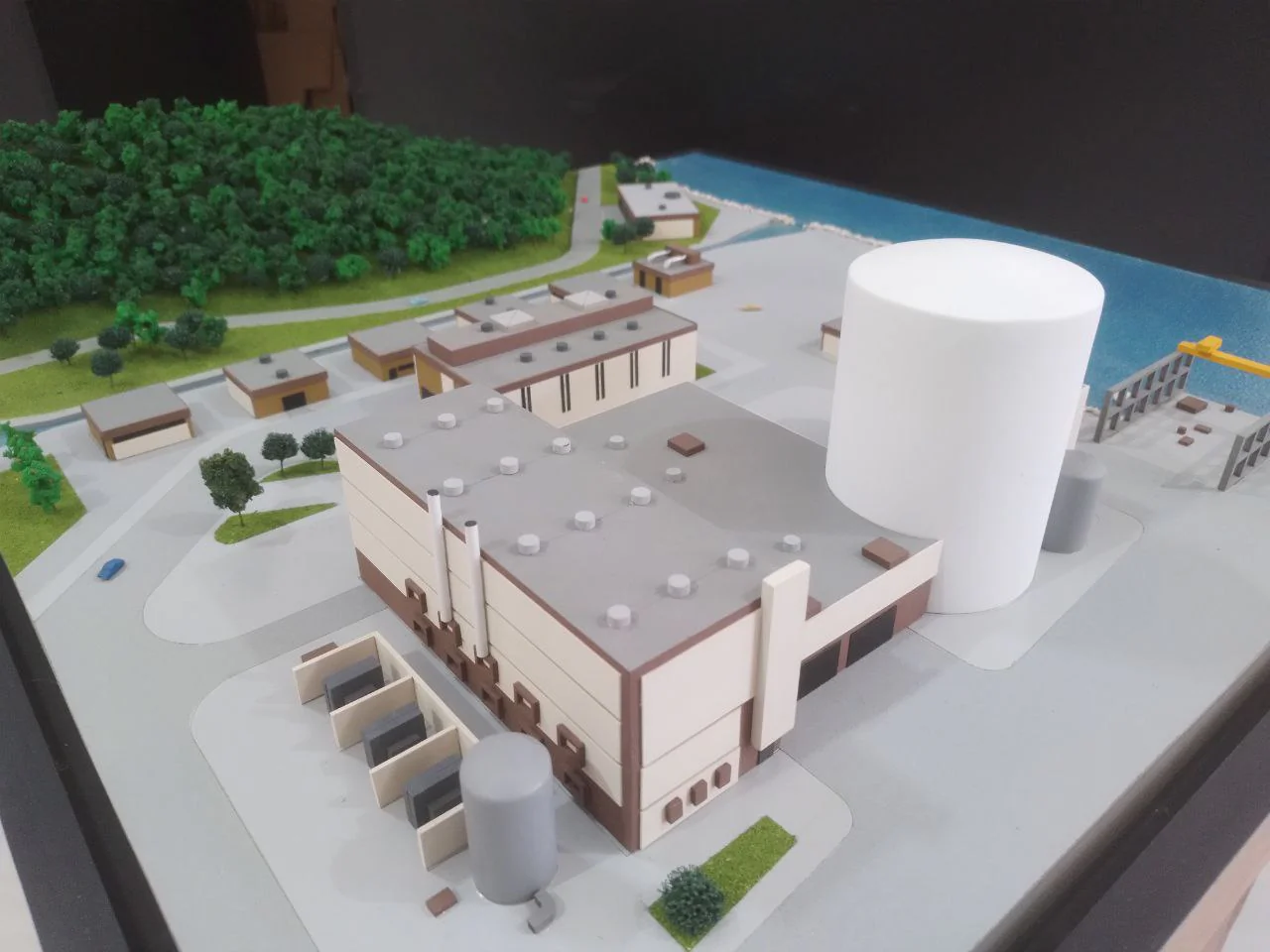 Modelo Didático da Usina de Angra I - Detalhe 2
