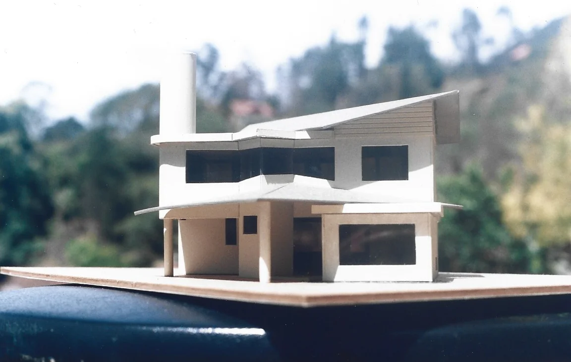 Estudo volumétrico de uma residência - Detalhe 4