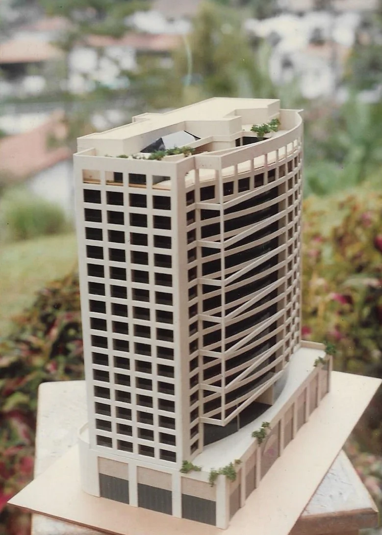 Maquete de estudo, volumétrico de prédio.jpg - Detalhe 2
