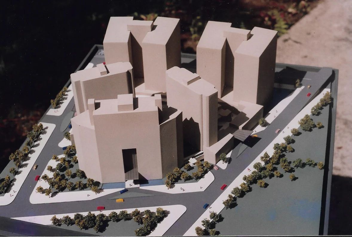 Maquete volumétrica Complexo Hoteleiro em Brasília - STA Arquitetura - Detalhe 2
